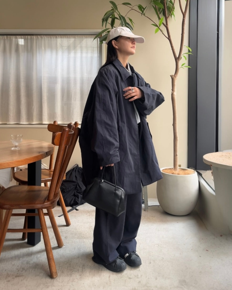 ジャケット・アウター Cotton Nylon Over Collar Jacket Cotton Nylon Over Collar Jacket navy – A.subjjject