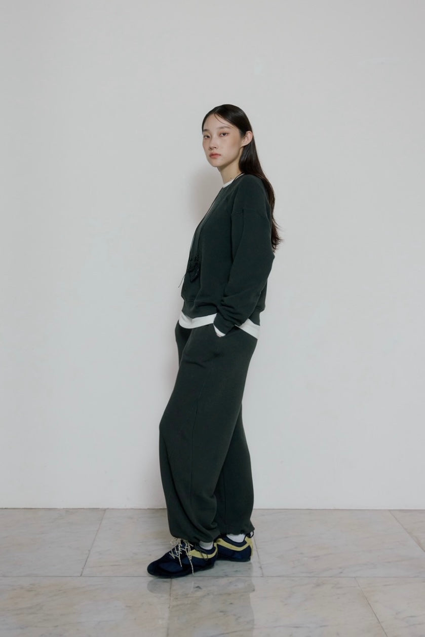 [10/15new] hem light sweat pants DGR