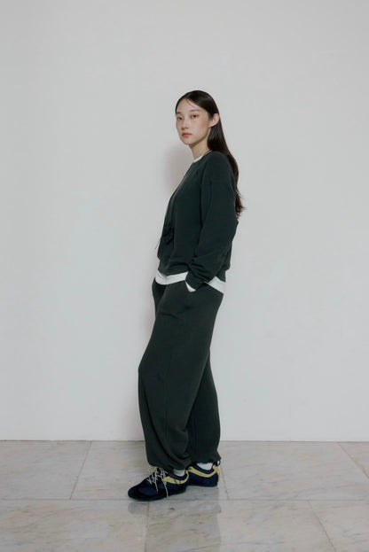 [10/15new] hem light sweat pants DGR