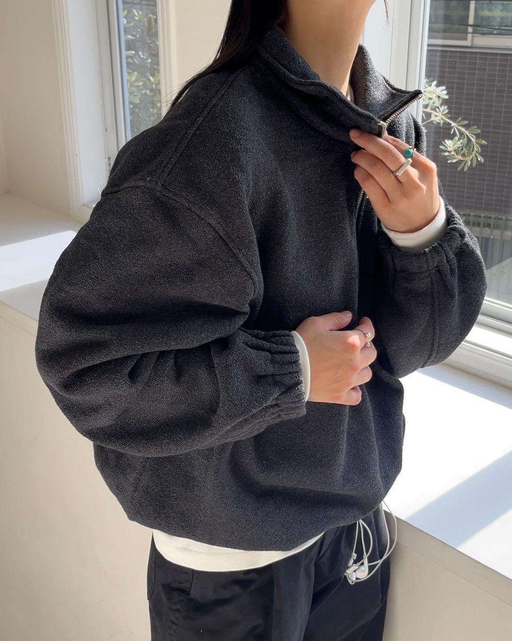 [12/4new] Pile Half-Zip Pullover 12月下旬入荷分