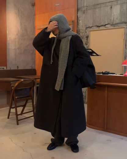 Calm Layer Double Coat Gray