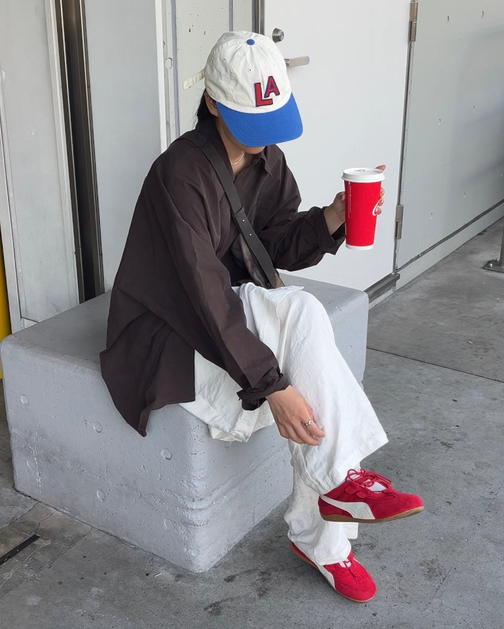 [8/28new][予約] Ballet Line Sneakers red 9月下旬入荷予定