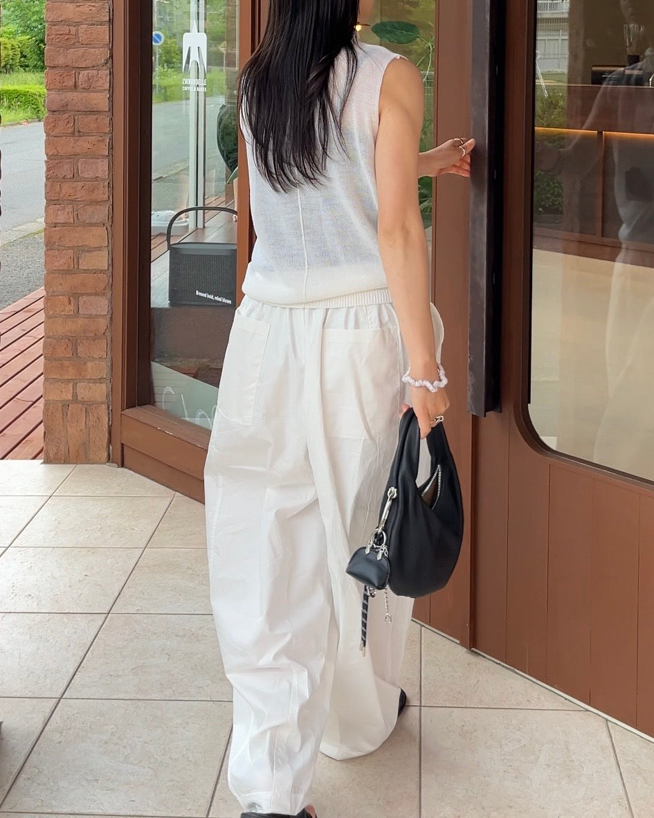 [6/4new]Dry Touch Knit white