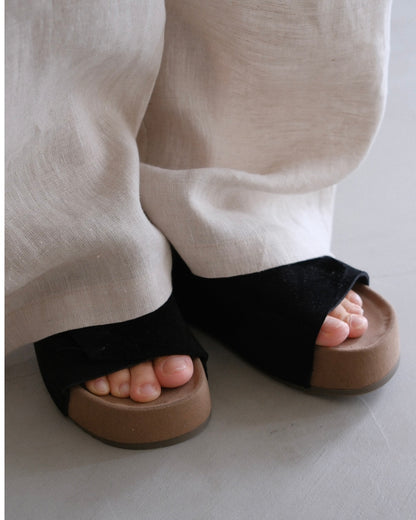 ［8/13new］Suede Leather sandal