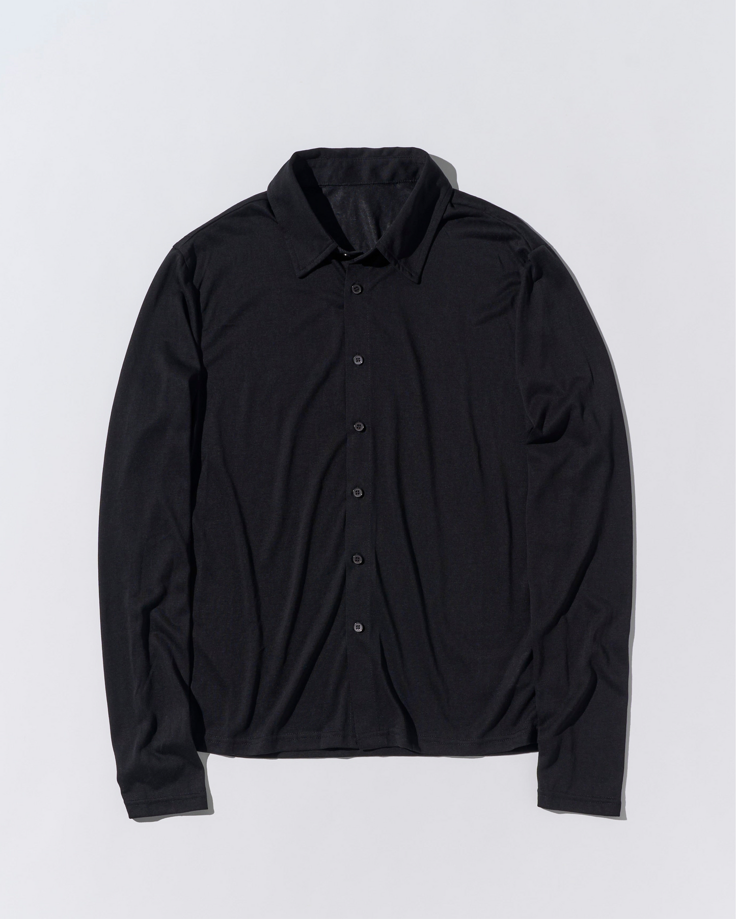 [9/4new]Airy Light Shirt black