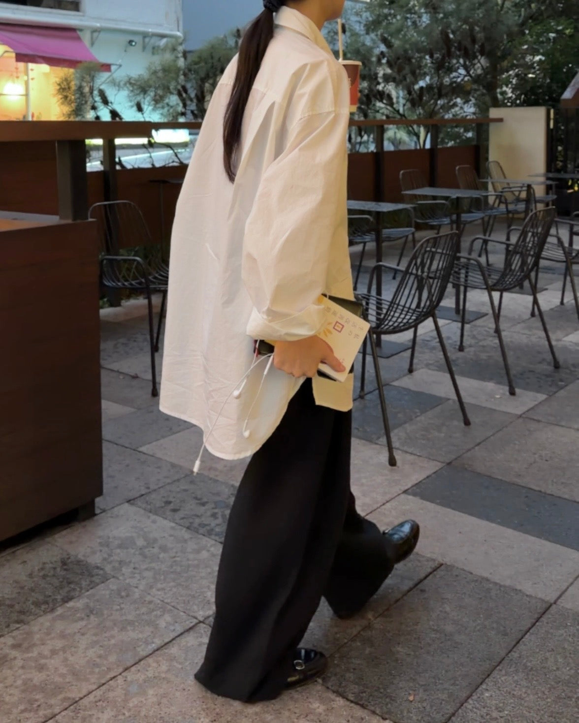 [9/17new] after hours pants black  10月中旬～下旬入荷