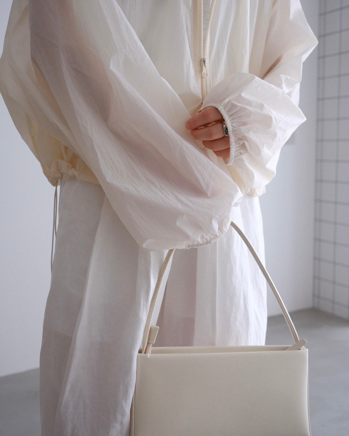 [8/6new]air balloon jacket ivory 8月中旬～下旬入荷