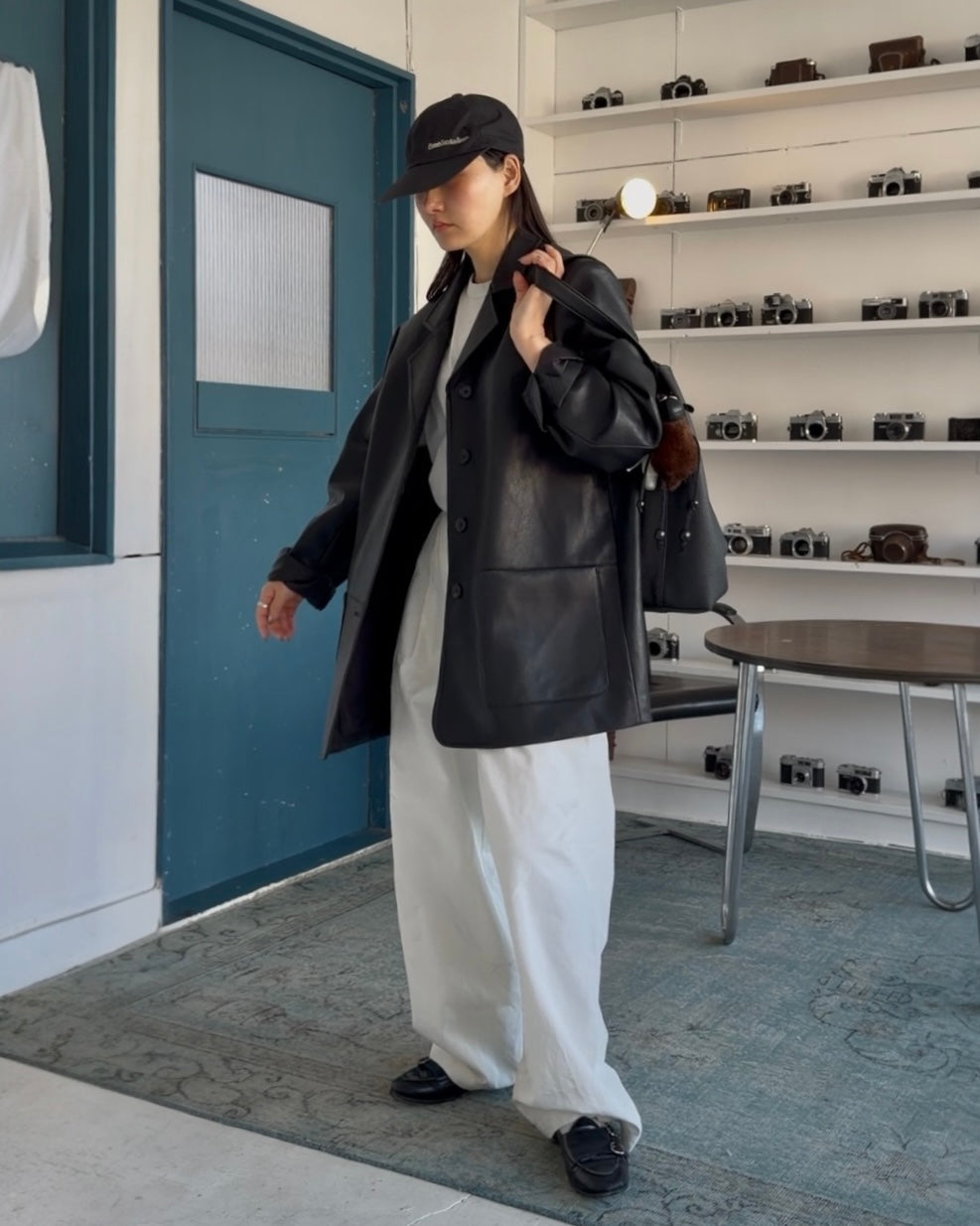 [2/12new] Cotton Wide Balance Pants