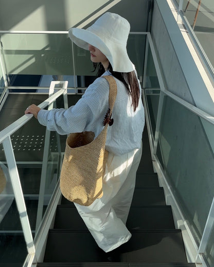 [4/16 new]Easy Form Pants  white 5月初旬入荷分