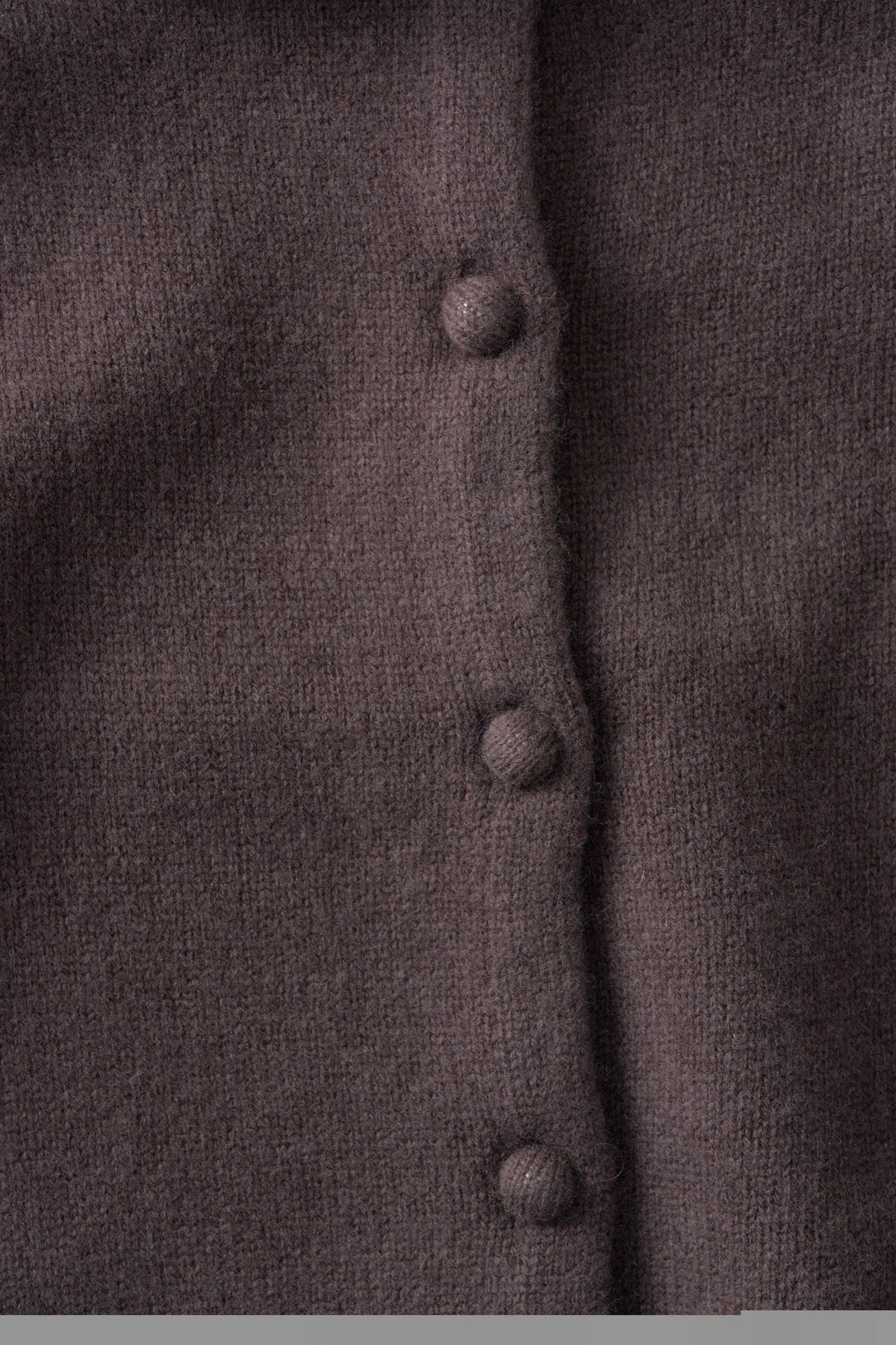 [10/8new]volume neck knit cardigan BR 11月上旬～中旬入荷分