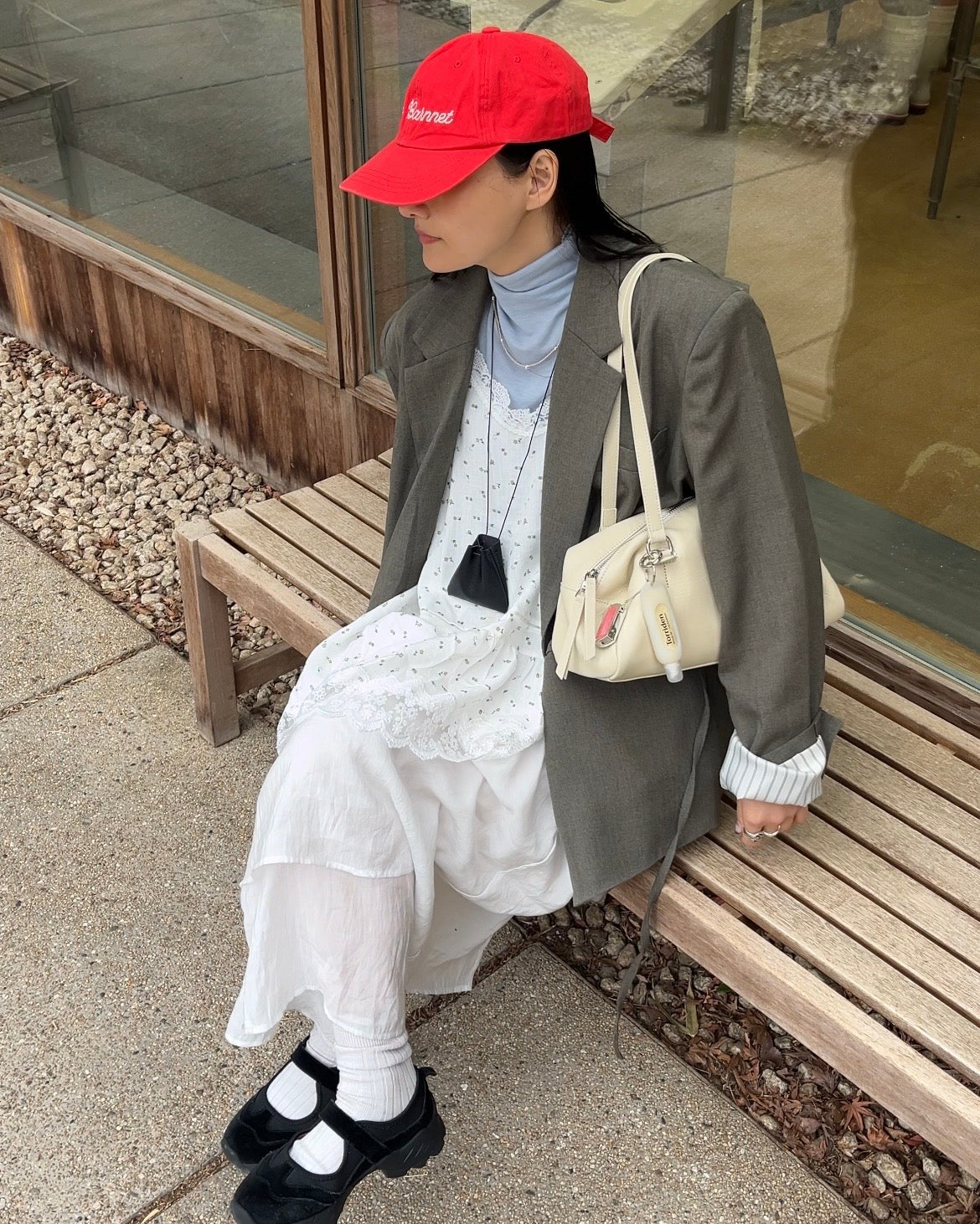 [3/29 restock]Rayon Drape Layered pants 3月下旬入荷
