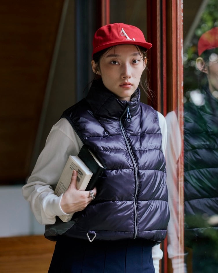 [10/22new] glossy padded vest GR
