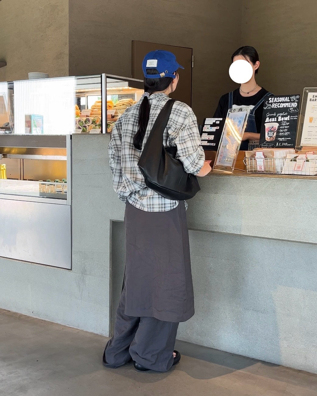 ［8/24restock］［予約］Curve Leather boston  shoulder bag 8月下旬～9月初旬入荷