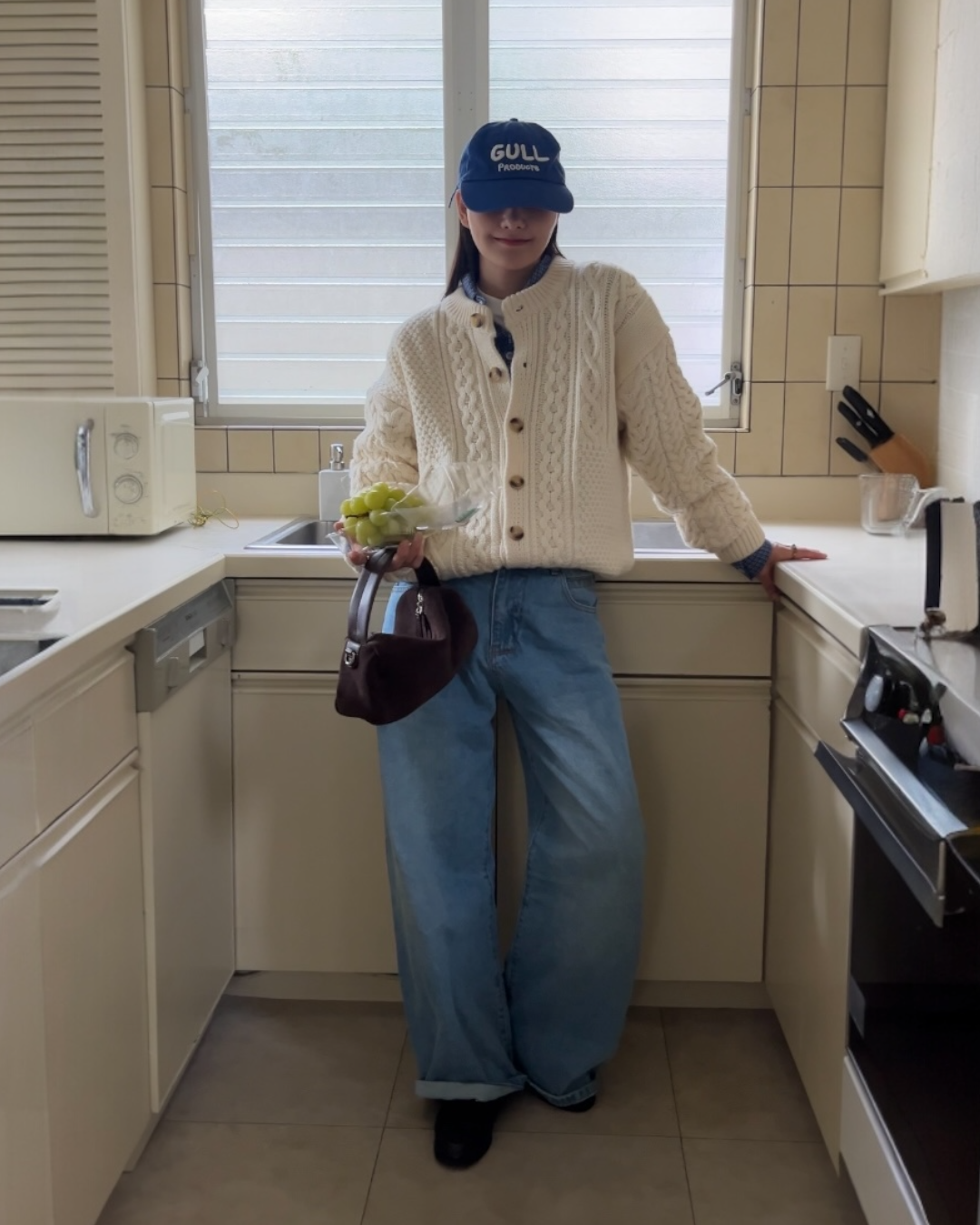 Calm Wash Wide Jeans