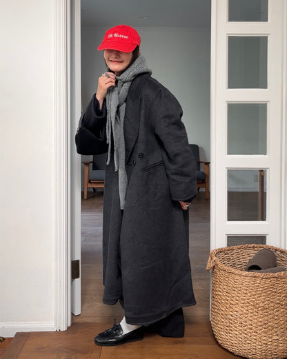 Calm Layer Double Coat Gray