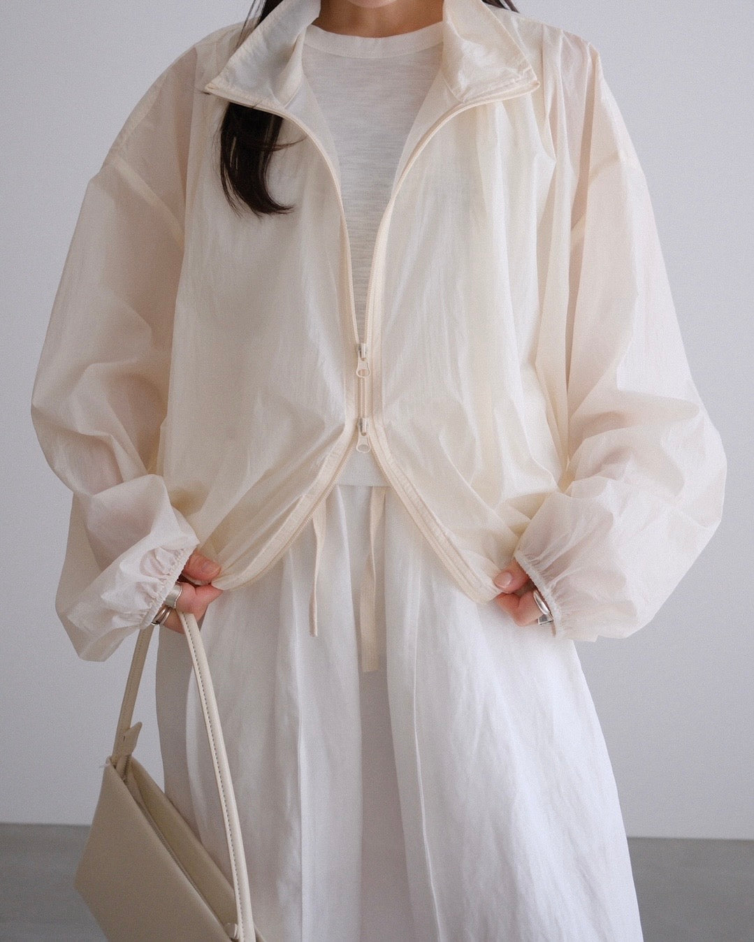 [8/6new]air balloon jacket ivory 8月中旬～下旬入荷