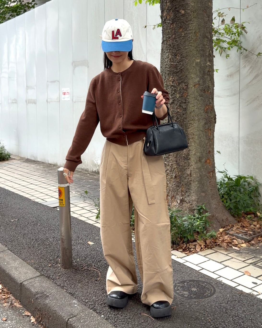 パンツ yuu2335 10/23new]Belt Detail Wide Pants black – A.subjjject