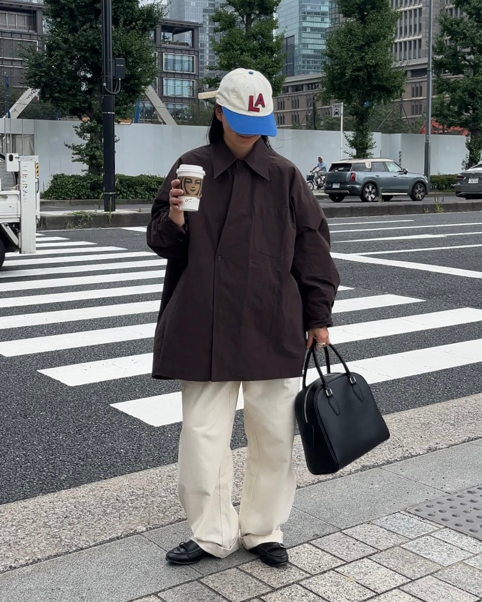 [9/18new][予約]Cotton Wide-Leg Pants 10月初旬～中旬入荷