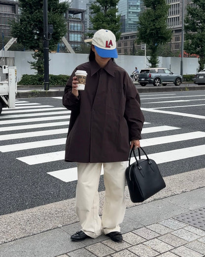 [9/18new][予約]Cotton Wide-Leg Pants 10月初旬～中旬入荷