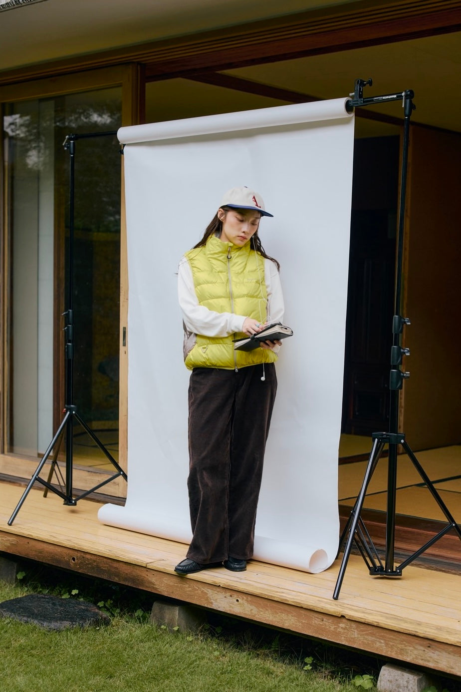 [10/22new] glossy padded vest YW