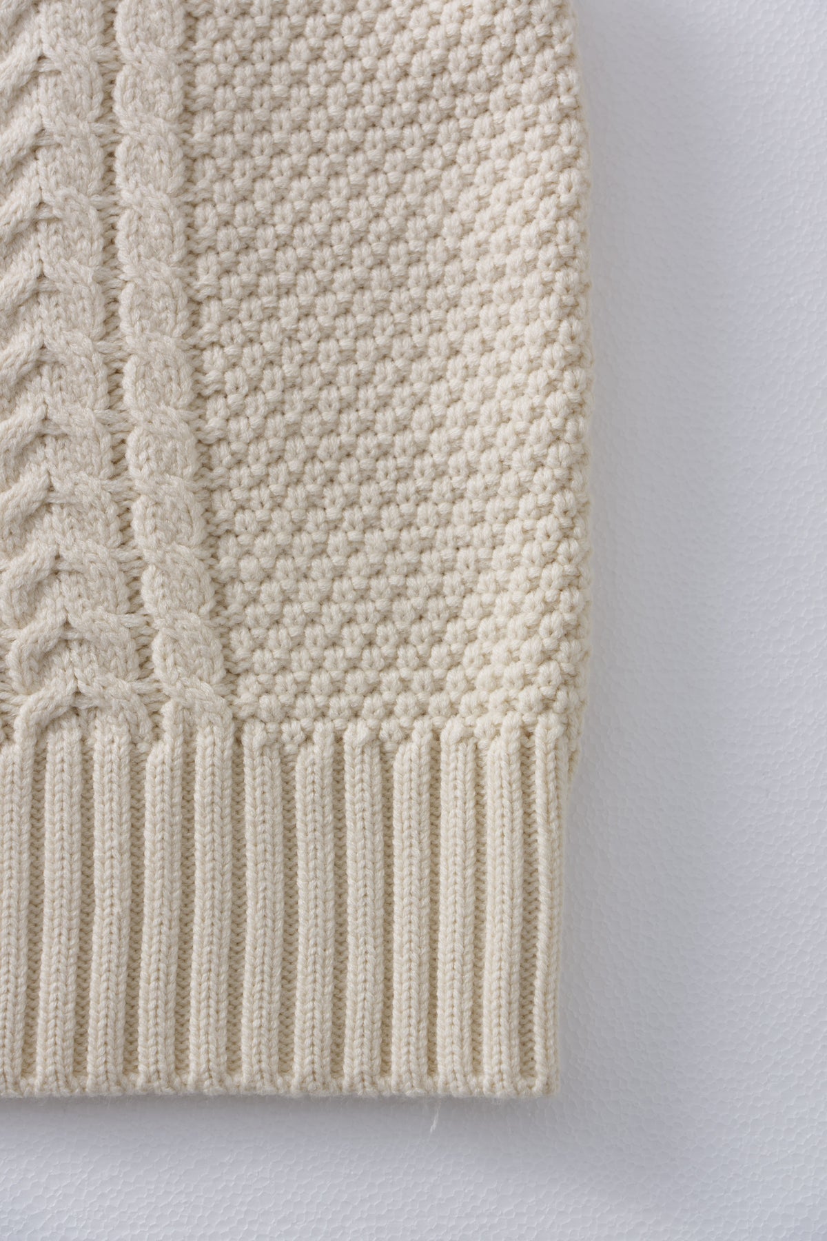 [9/24new] wide rib knit vest 10月中旬〜下旬入荷分