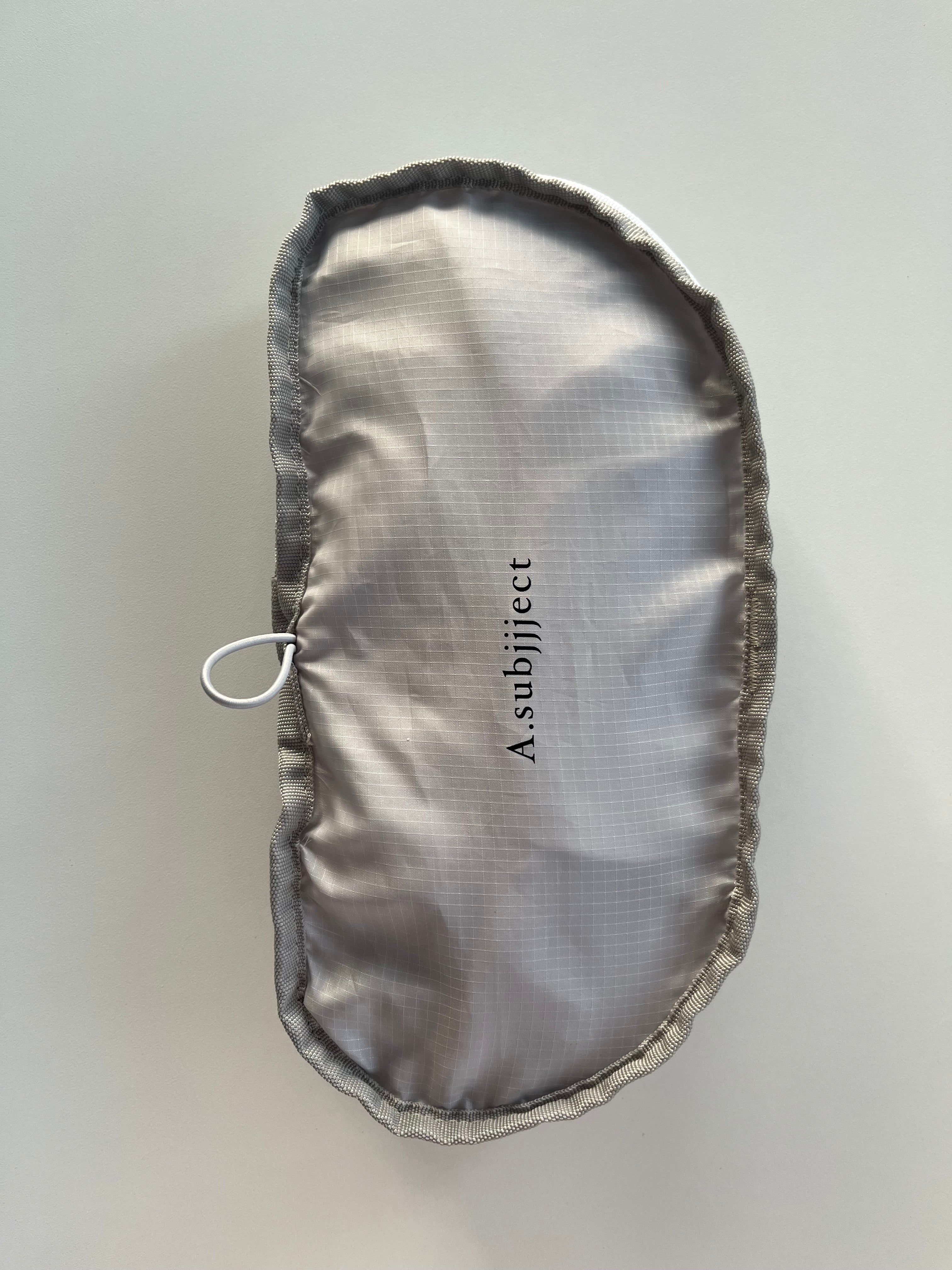 9/6restock］Packable Trek Backpack white – A.subjjject