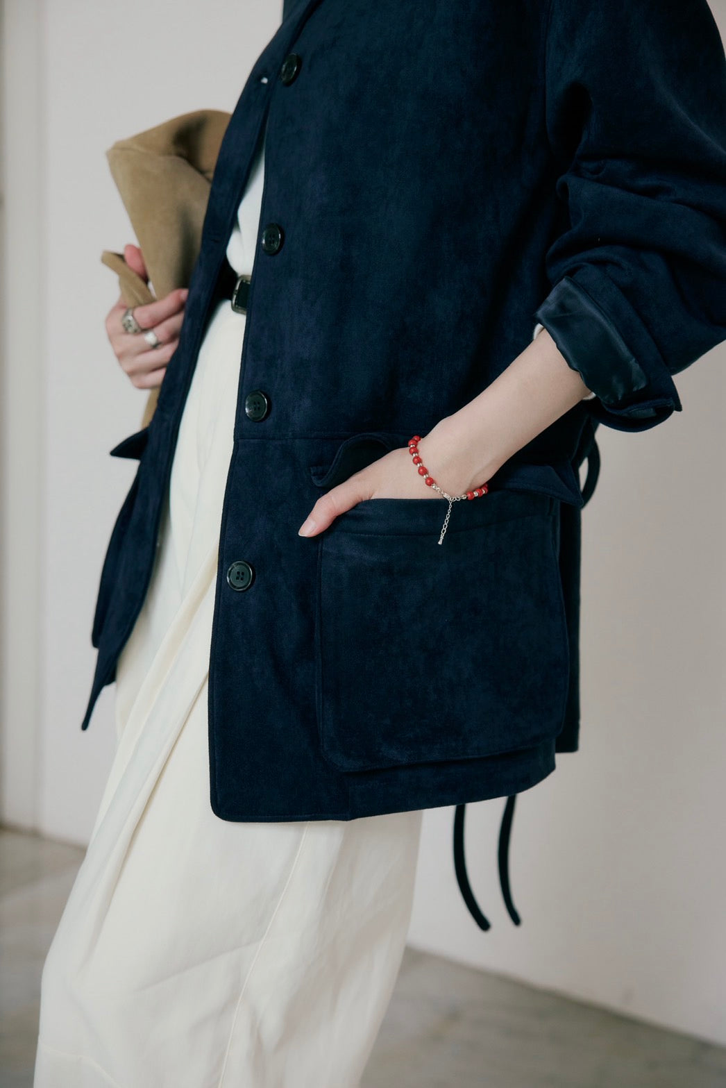 long frame leather bag BE