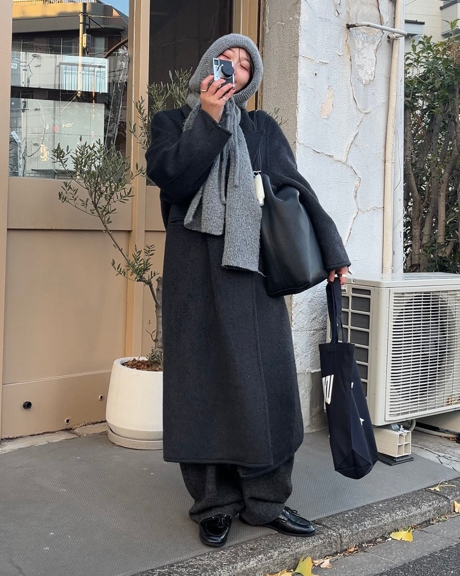 Calm Layer Double Coat Gray