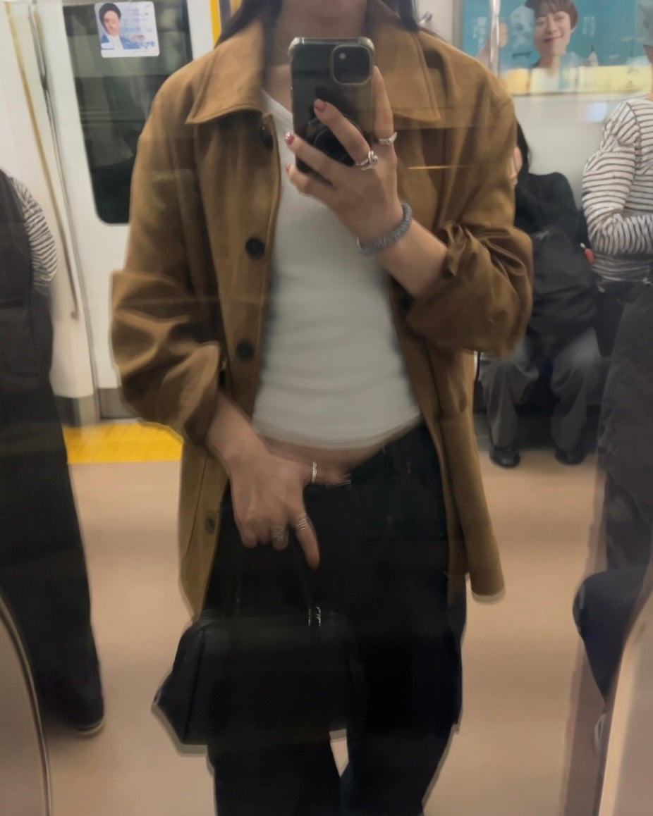 Suede Touch Box Jacket