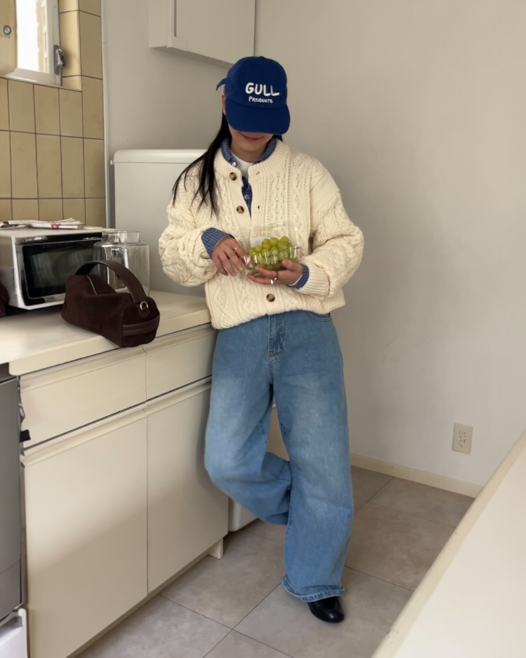 Calm Wash Wide Jeans