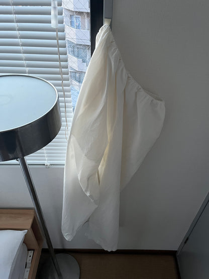 [4/16 new]Easy Form Pants  white 5月初旬入荷分