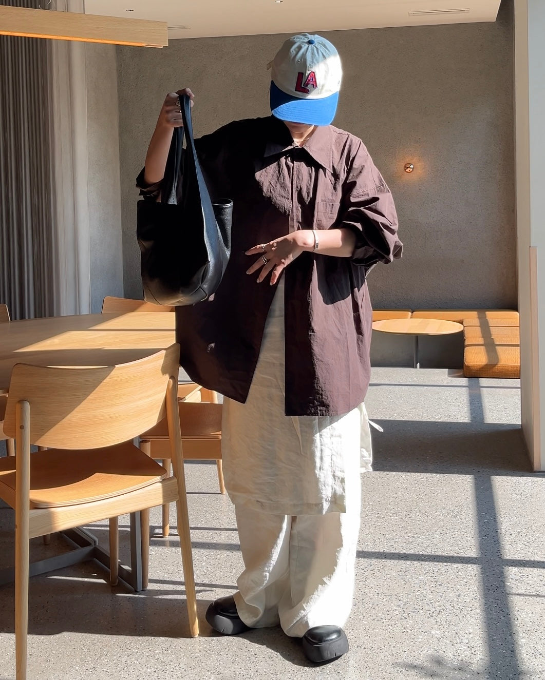 [9/14restock][予約]Loose Fit Shirt Jacket 10月初旬入荷予定