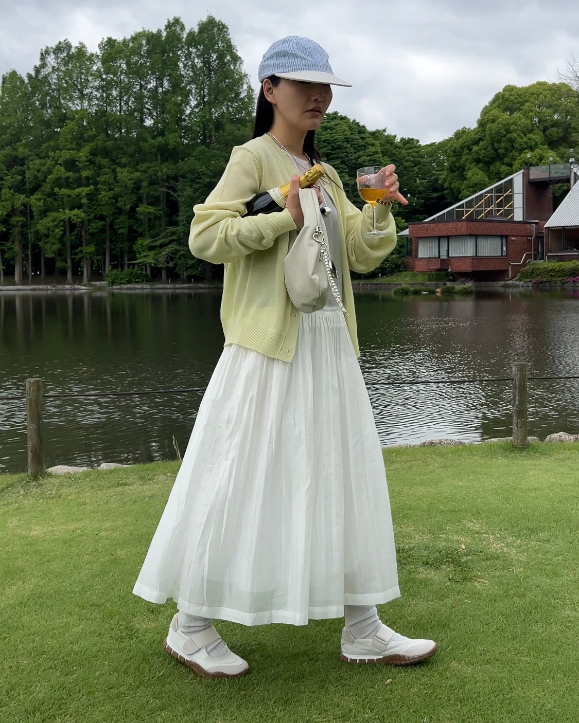 ［6/11new］Belt Fit Shoes white