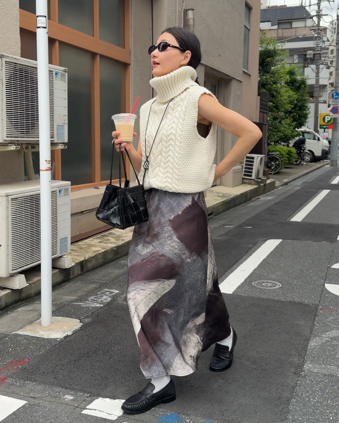 [9/24new] wide rib knit vest 10月中旬〜下旬入荷分