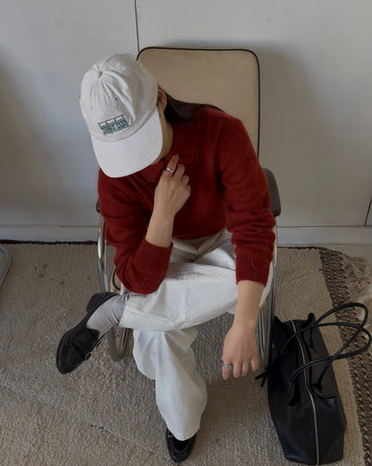 [2/12new] Cotton Wide Balance Pants