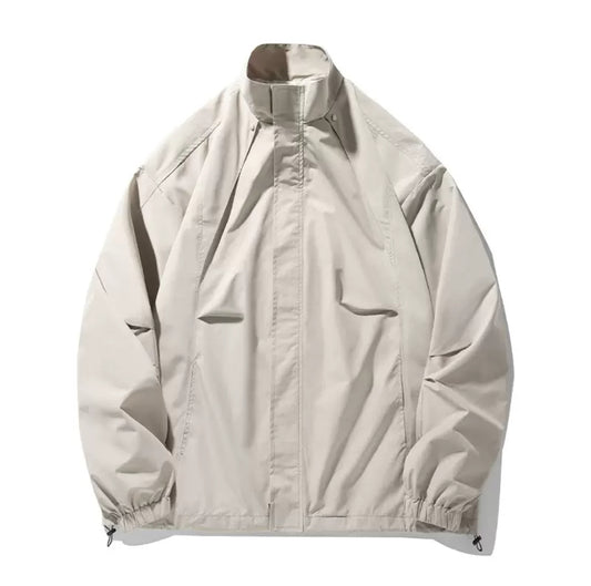 double zip snow parker ivory