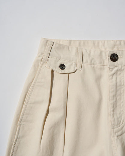 [9/18new][予約]Cotton Wide-Leg Pants 10月初旬～中旬入荷