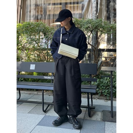 lose cargo pants black