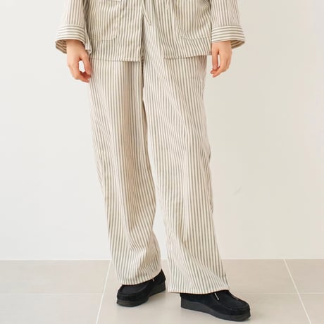 stripe corduroy relax  pants