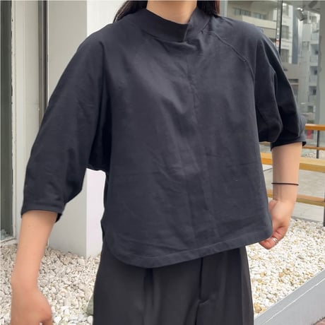 wide dolman Tshirt  black
