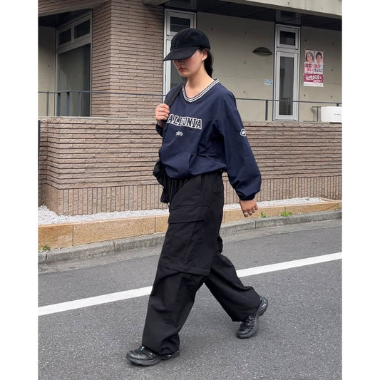 docking cargo pants black