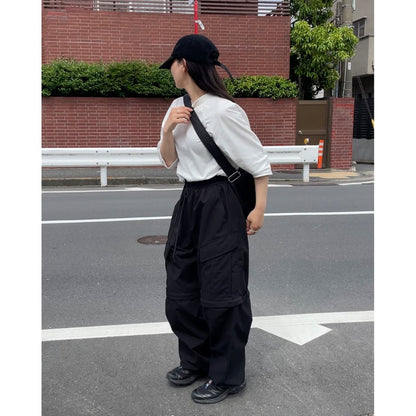 wide dolman Tshirt  white