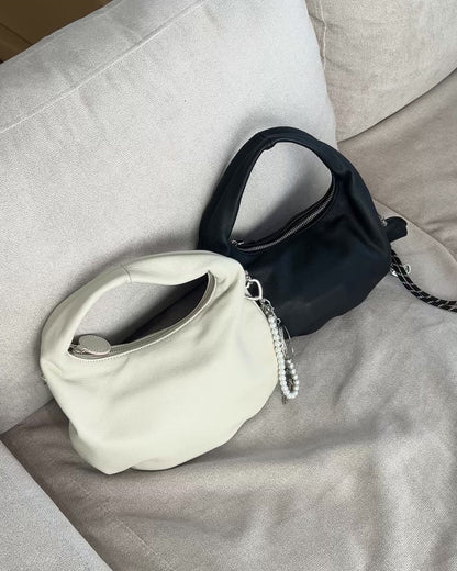 [5/21new]Round Curve Leather Bag black  6月上旬〜下旬入荷