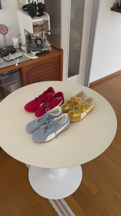 [8/28new][予約] Ballet Line Sneakers yellow 9月下旬入荷予定